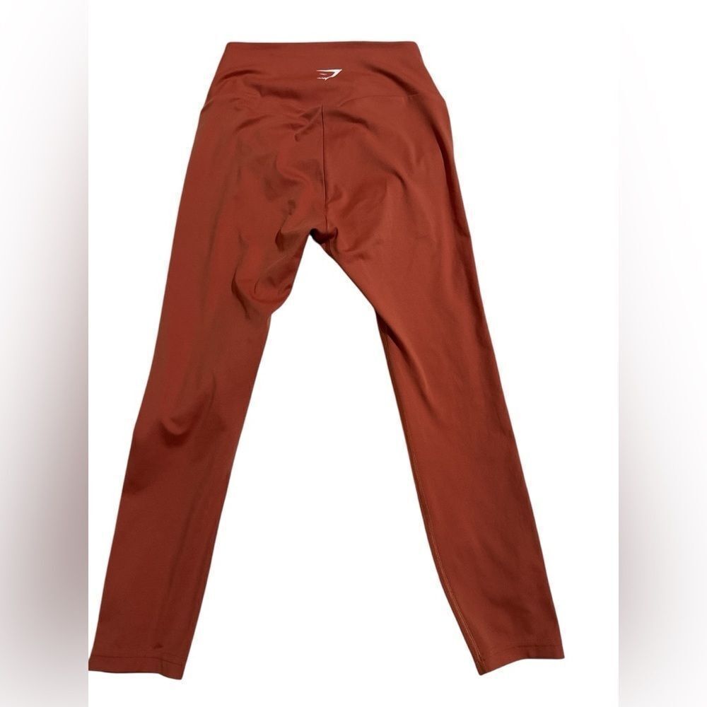 Gymshark Burnt Orange Leggings - Picture 2 of 4